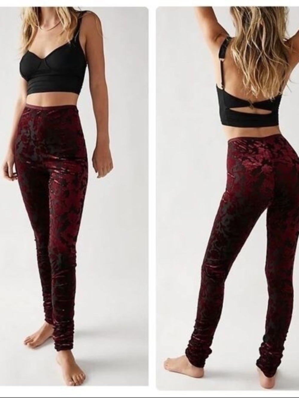 Free People Magic Hour Leggings S Midnight Combo